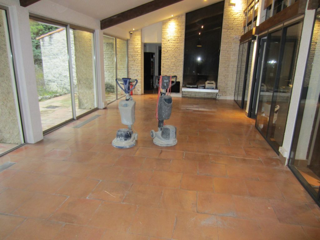 Terre cuite intérieur avant Rénovation